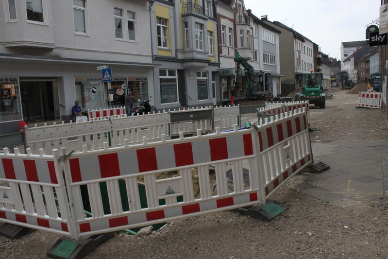 Die Arbeiten des 2. Bauabschnitts / Neubau der Mühlenteichbrücke schreiten voran